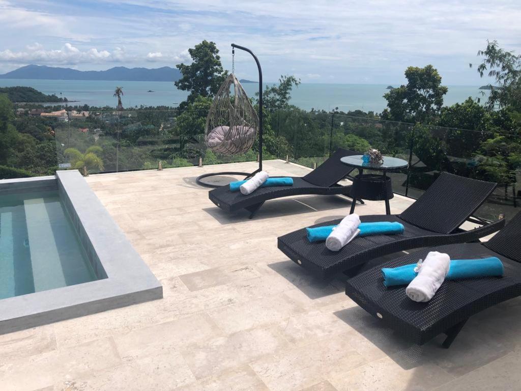 Villa Arganda Infinity Pool Luxury Sea View Bophut Kültér fotó